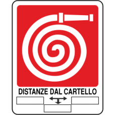 cartello distanza lancia cartello distanza lancia